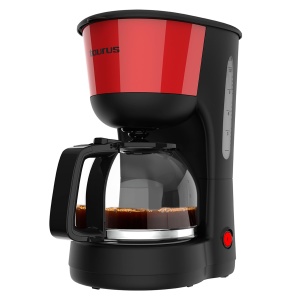 Cafetiera Taurus Verona Vintage Red 1000W 12 cesti Filtru reutilizabil