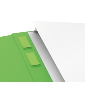 Caiet cu coperta tare Leitz Complete A4, 160 pagini, alb, hartie FSC - Img 12