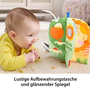 Caiet de Sarbatori Fisher-Price cu Activitati Sensoriale pentru Bebei - Img 3