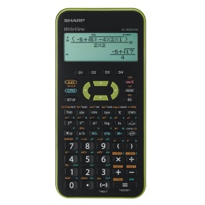 Calculator stiintific Sharp EL-W531 XH-GR, 4 linii, verde, cu 335 functii