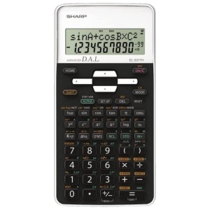 Calculator stiintific Sharp SH-EL531THBWH, 273 functii, display 2-linii, alb-negru