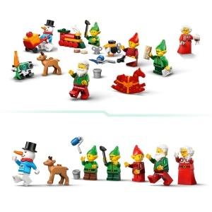 Calendare de Advent LEGO City 2026 60510 24 surprize, 252 piese - Img 4
