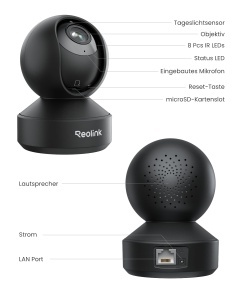 Camera de supraveghere Reolink 4K PTZ, Wi-Fi 6, zoom optic 3x, detectie sunete - Img 8