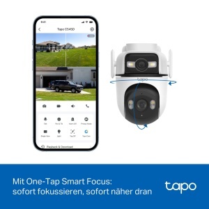 Camera de supraveghere Tapo C545D, 2K, Dual-Obiectiv, 165 Unghi, IP66 - Img 8