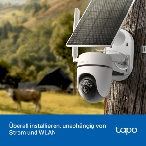 Camera de supraveghere Tapo C615G 4G LTE, 360, 2K, nocturna color - Img 5