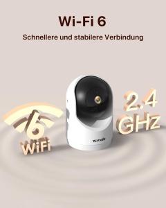 Camera de supraveghere Tenda CP3V30 3MP 360deg Night Vision Wi-Fi 6 stocare SD 256GB - Img 5