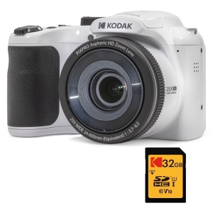 Camera Digitala Kodak Pixpro Astro Zoom AZ255, 16MP, Zoom 25x, Alb