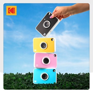 Camera digitala Kodak Printomatic cu husa (Rosa) si 20 fotografii Zink, 10MP - Img 8