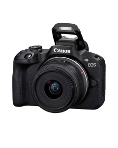 Camera foto Canon EOS R50, 24.2 MP, RF-S 18-45mm, compacta pentru vlogging