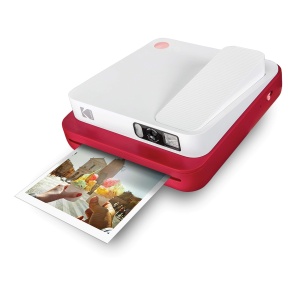 Camera foto instant Kodak Smile Classic 16MP Bluetooth ZINK Rosu