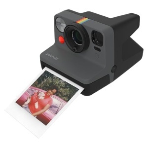 Camera instant Polaroid Now Gen 3, negru, bundle cu film colorat (16 poze) - Img 2