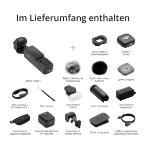 Camera Vlog DJI Osmo Pocket 4, Gimbal Compact, 1 CMOS, 4K240fps - Img 8