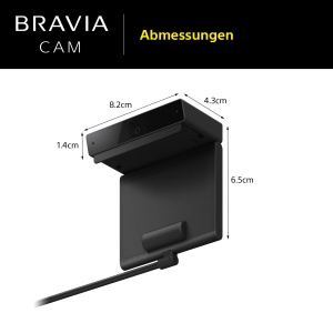 Camera web pentru TV Sony BRAVIA CAM CMU-BC1, optimizare imagine si sunet, control prin gesturi, negru - Img 8