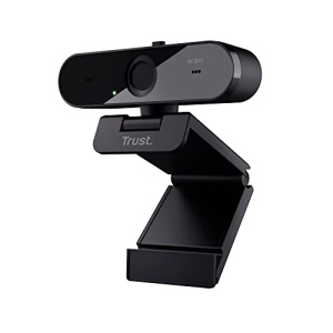 Camera web Trust Taxon 2K QHD realizata din 85% plastic reciclat, PC cu camera USB 2560x1440p cu husa, focalizare automata, unghi larg, 2 microfoane, camera video pentru conferinte, apeluri video, Skype, Teams, Zoom - Img 13