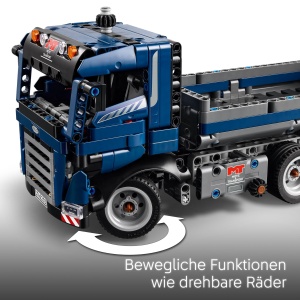 Camion de Teren LEGO Technic 42203, 462 piese, albastru, pentru copii de la 9 ani - Img 3