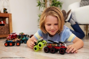 Camion Hot Wheels Monster Trucks Big Rigs 164 cu 6 roti, diverse modele - Img 2