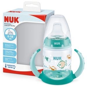 Cana de Tranzitie NUK First Choice 150 ml Verde Anti-Colici BPA-Free