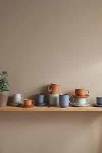 Cana espresso Thomas Clay, 1 bucata, ceramica, albastra - Img 5
