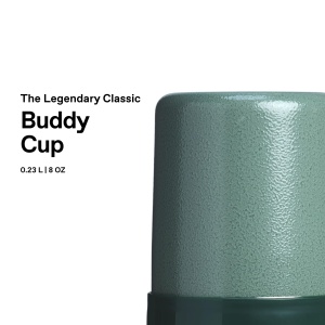 Cani izolate Stanley 1913 Classic, 0.23 L, verde, din inox, BPA-free - Img 3