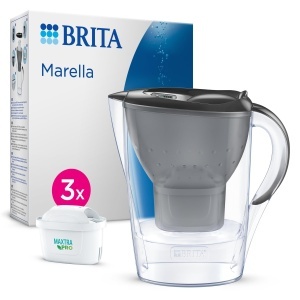 Canistra de filtrare a apei BRITA Marella, 3 cartuse MAXTRA PRO, capacitate 150 litri