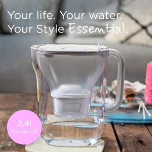 Canistra de filtrare a apei BRITA Style Essential, 2x MAXTRA PRO, alba - Img 2