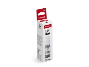Canon GI-55BK Tinta Neagra Originala 135 ml MegaTank Imprimare Economica - Img 3