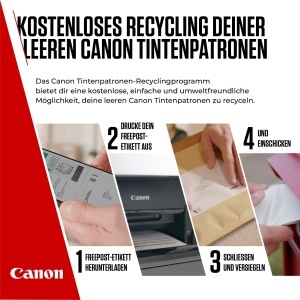 Canon PG-575CL-576 Cartuse Imprimanta Originale 50 Coli Fotopapier Lucios - Img 8