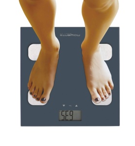 Cantar corporal Rowenta Body Up BR2520 Albastru 150 kg LCD BMI si masurare grasime corporala - Img 2
