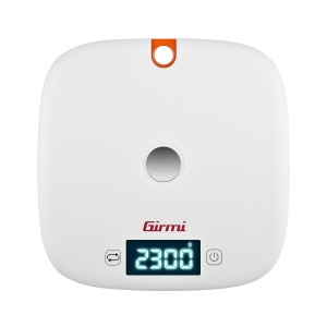 Cantar de bucatarie digital Girmi PS0200 Alb 5 kg TARA Display mare