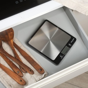 Cantar de bucatarie digital Salter, platforma din inox, capacitate 6 kg, functie Tara - Img 6