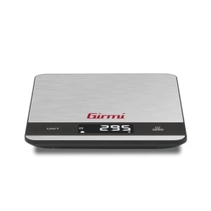 Cantar de bucatarie electronic Girmi PS05 1g-5kg platforma inox display luminos functie Tara - Img 4