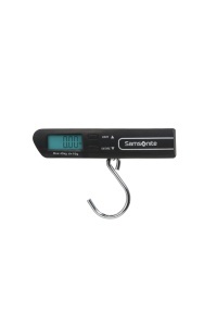 Cantar digital de bagaje Samsonite TA Revolution, 40kg, LCD, compact, negru