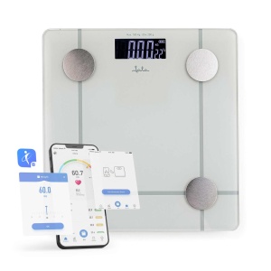 Cantar digital JATA HOGAR HBAS1524, capacitate 180 kg, 8 memorii, aplicatie