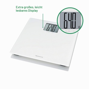 Cantar digital Medisana PS 470, capacitate 250 kg, display XL, alb - Img 4