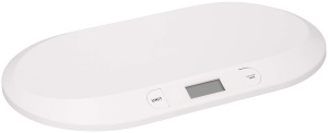 Cantar digital pentru bebelusi Grundig - Cantar max. 20 kg - Cantar de baie cu afisaj LED - Cantar pentru bebelusi cu functie de tara si afisaj - Incl. baterii - Alb - Img 4