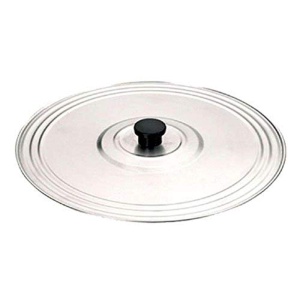 Capac ajustabil Ibili Prisma 26-30 cm din otel inoxidabil argintiu