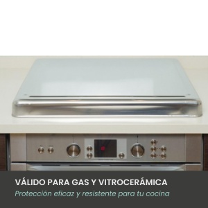 Capac de protectie pentru plita Jocca, otel inoxidabil, 52,5x60,5 cm, universal - Img 4