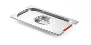 Capac Hendi Gastronorm GN13 325x176mm otel inoxidabil sigilare etansa cu margine din silicon