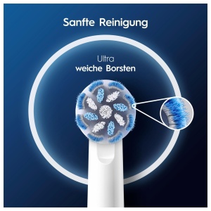 Capete de periuta de dinti Oral-B Pro Sensitive Clean, 6 bucati, alb, borstie extra-moale - Img 4