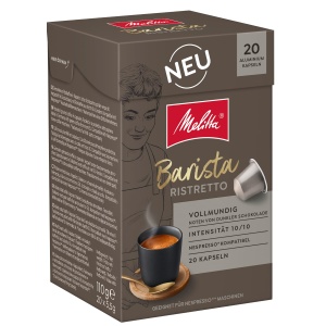 Capsule cafea Melitta Barista Ristretto, 20 capsule, compatibile cu Nespresso - Img 1