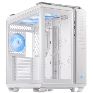 Carcasa PC modulare ASUS TUF Gaming GT502 Plus Alb, ATX, cu USB 3.2