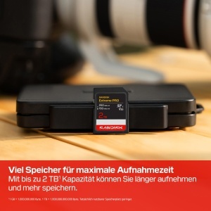 Card de memorie SanDisk Extreme PRO 256 GB, viteza citire 250 MBs, viteza scriere 170 MBs - Img 4