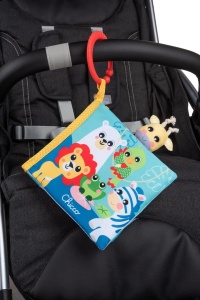 Carte textila Chicco, cu activitati si papusa de mana, pentru copii 0-2 ani - Img 3