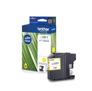 Cartus Cerneala Original Brother LC-22EY, Culoare Galben, Compatibil MFC-J5920DW