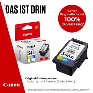Cartus de cerneala Canon CL-546XL, capacitate mare, culoare CMY - Img 2