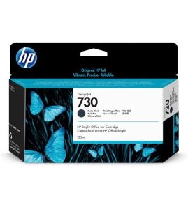 Cartus de cerneala HP P2V65A Original Negru Mat Compatibil Designjet T1600T1700T2600 - Img 2