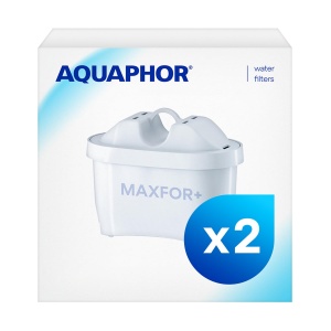 Cartus Filtru AQUAPHOR MAXFOR Pack 2 - Reducere Calcar, Clor, 200L Apa