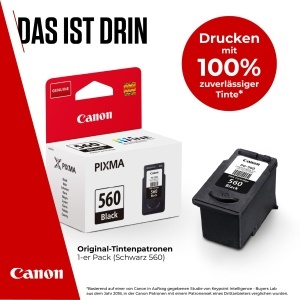 Cartus imprimanta Canon PG-560, negru, capacitate 180 pagini - Img 2
