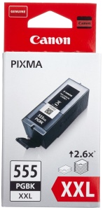 Cartus imprimanta Canon PGI-555 PGBK XXL, 37 ml, negru, pigment