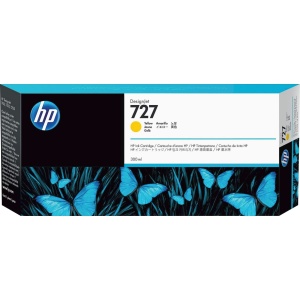 Cartus imprimanta HP 727, 300 ml, Original, Culoare Galbena - Img 3